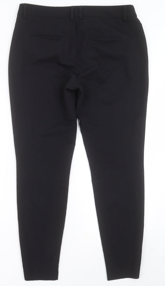 Womens UK Size 10 NEXT Regular Fit  Black Trousers