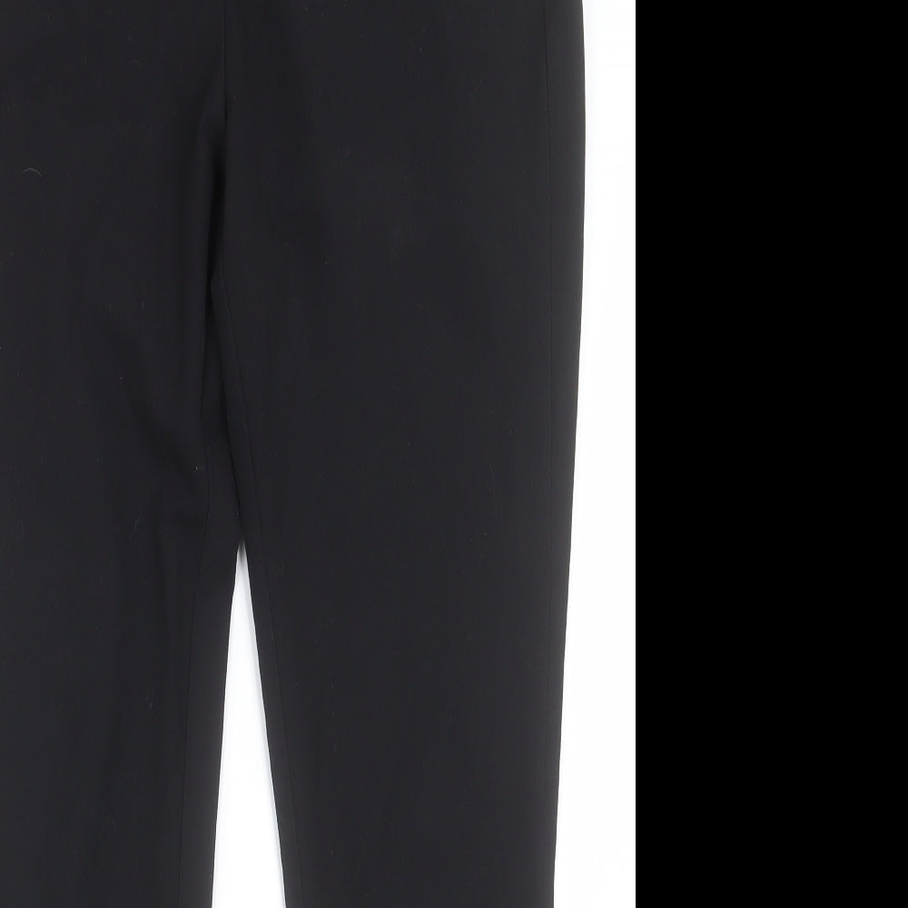 Womens UK Size 10 NEXT Regular Fit  Black Trousers