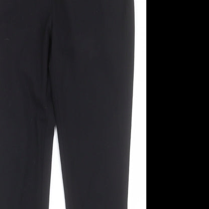 Womens UK Size 10 NEXT Regular Fit  Black Trousers