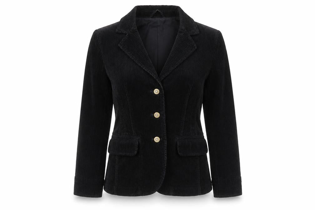 Marks & Spencer Womens Black   Jacket Blazer Size 8  Button