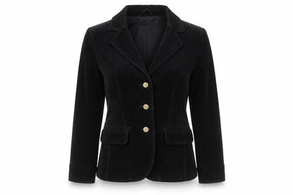 Marks & Spencer Womens Black   Jacket Blazer Size 8  Button