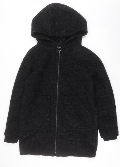 Clockhouse Womens Black   Jacket  Size 10  Zip