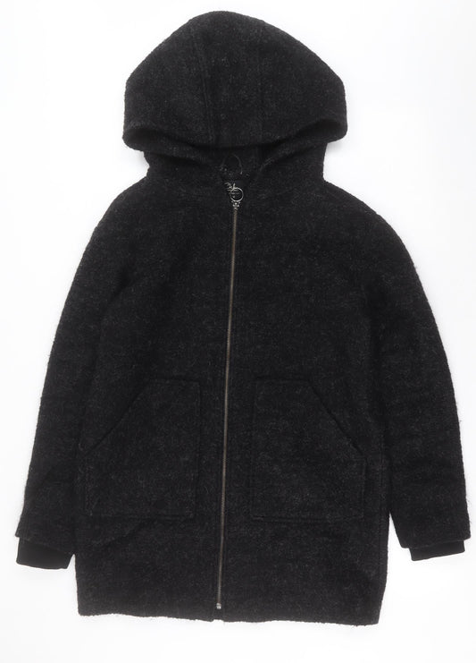 Clockhouse Womens Black   Jacket  Size 10  Zip