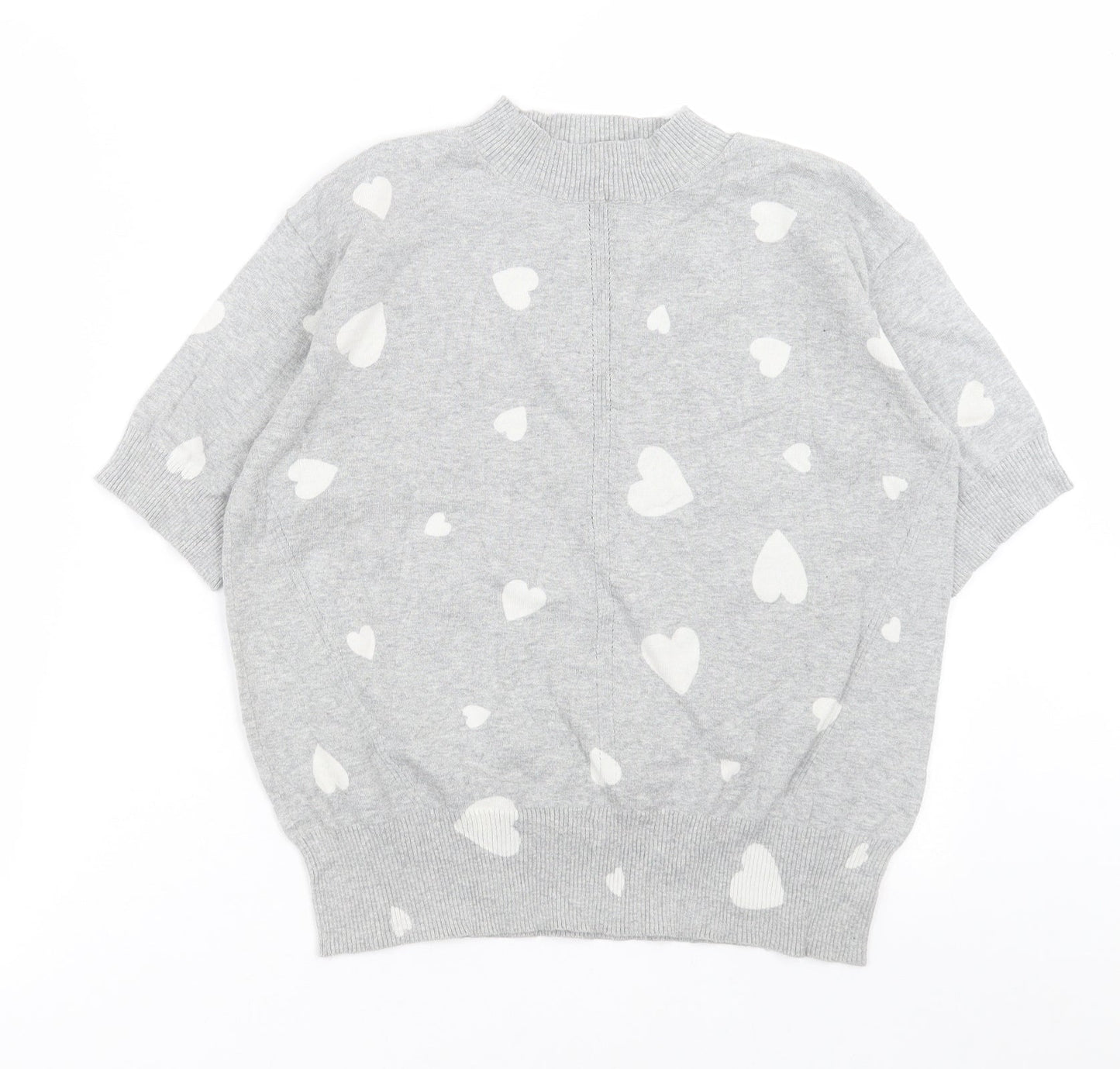 Womens UK Size S Marks and Spencer Grey Pullover Jumper