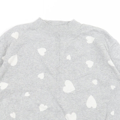 Womens UK Size S Marks and Spencer Grey Pullover Jumper