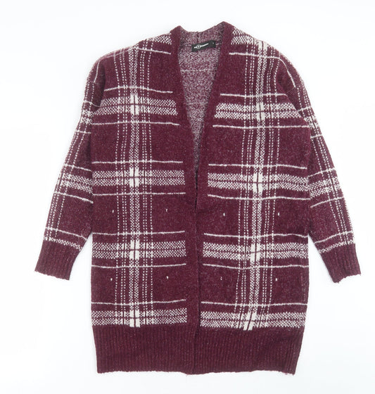 Womens UK Size S H&M Purple Cardigan Jumper