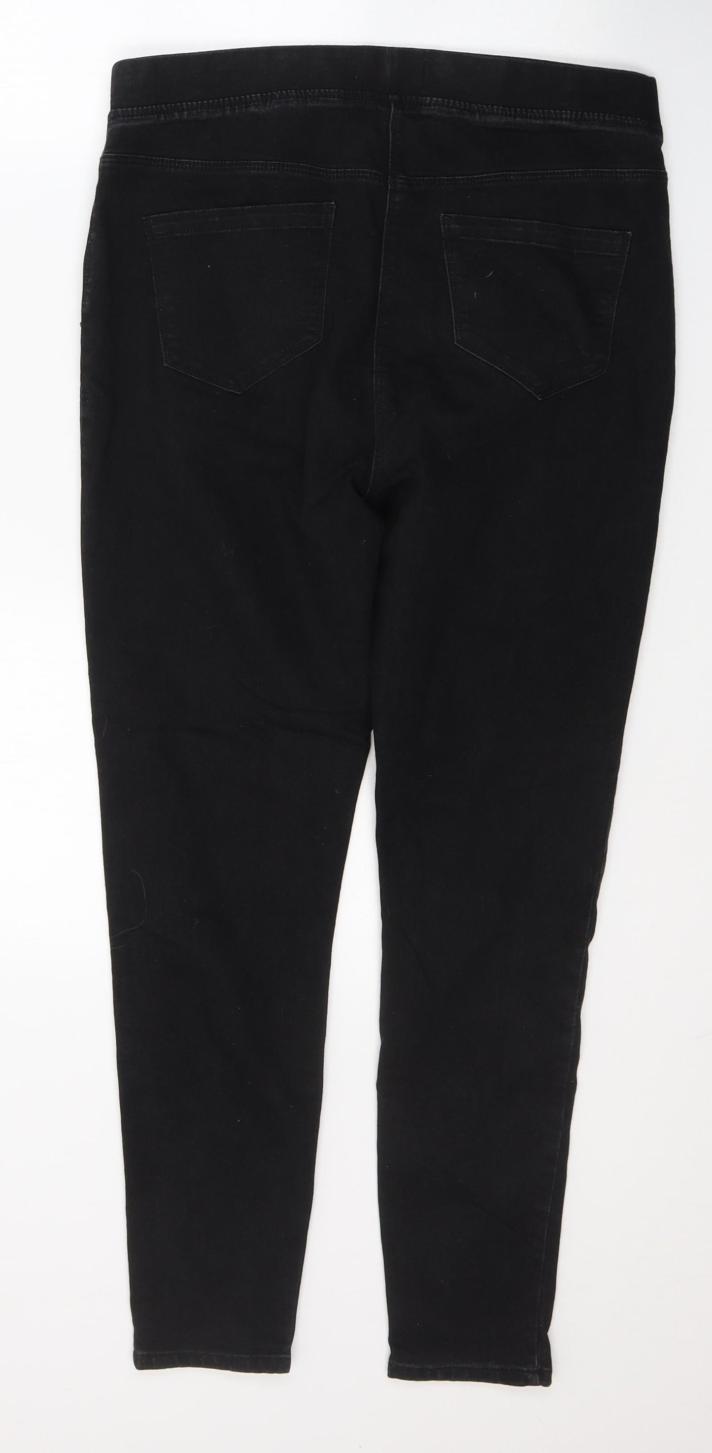 Womens UK Size 12 Studio Regular Fit Jegging Black Jeans