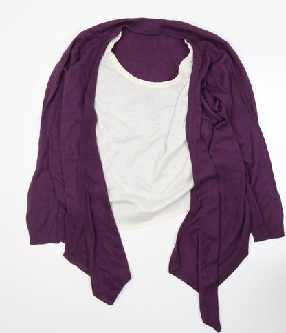 Womens UK Size 16 Wardrobe Purple Pullover Jumper