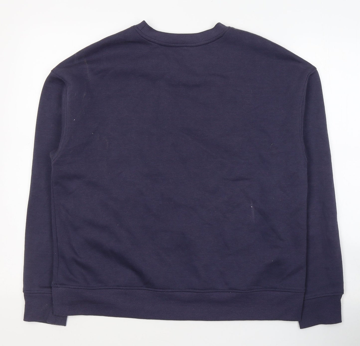 Primark Womens Blue  Polyester Pullover Sweatshirt Size 10  Pullover