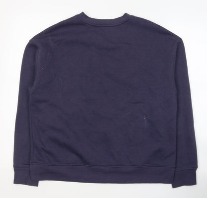 Primark Womens Blue  Polyester Pullover Sweatshirt Size 10  Pullover