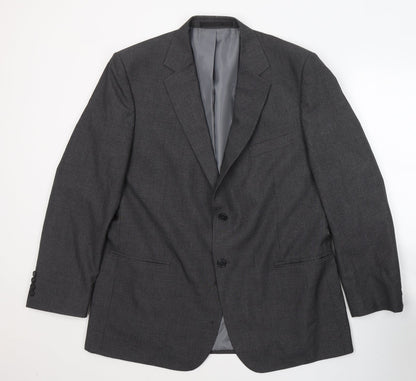 Mens UK Size M Marks and Spencer Regular Grey Suit Jacket