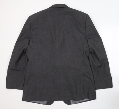 Mens UK Size M Marks and Spencer Regular Grey Suit Jacket