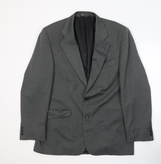 Mens UK Size M Chatsworth Regular Grey Suit Jacket