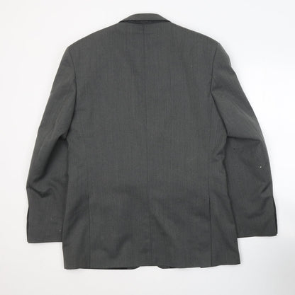 Mens UK Size M Chatsworth Regular Grey Suit Jacket