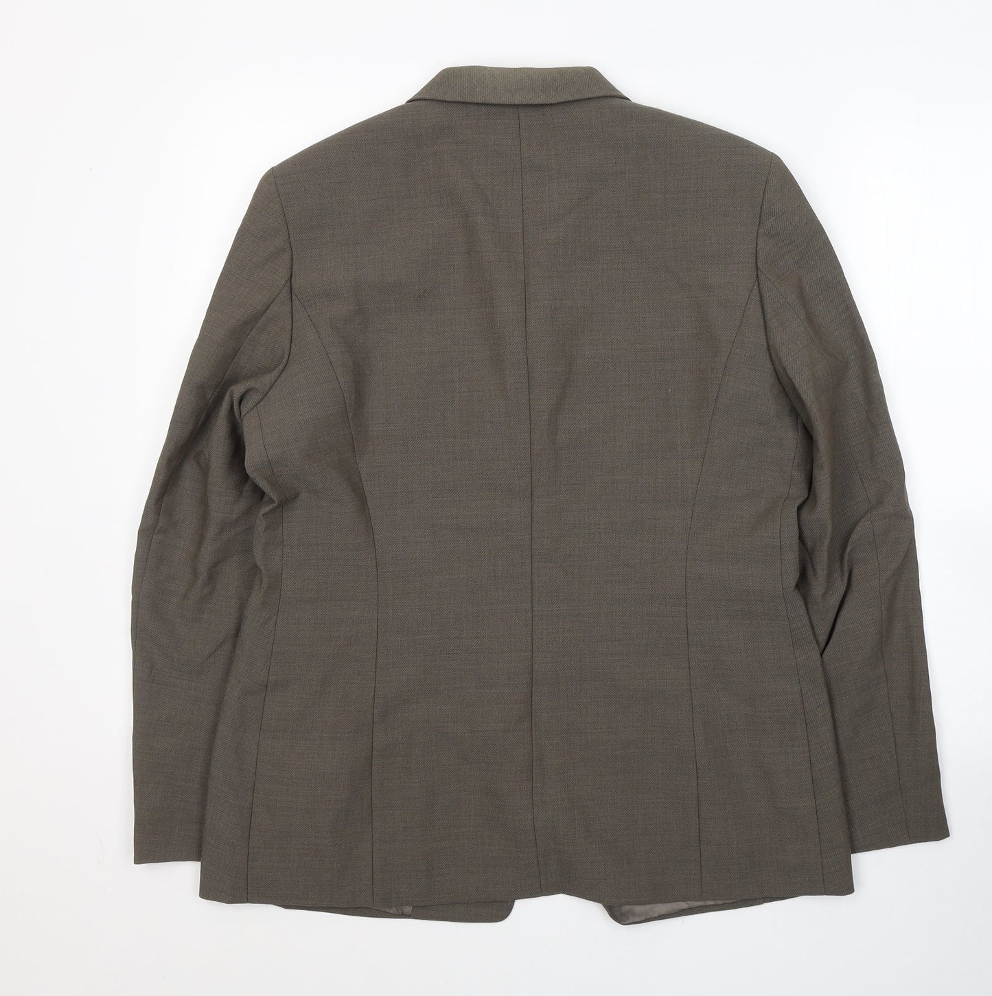 Womens UK Size 14 Marks and Spencer Regular Brown Suit Jacket