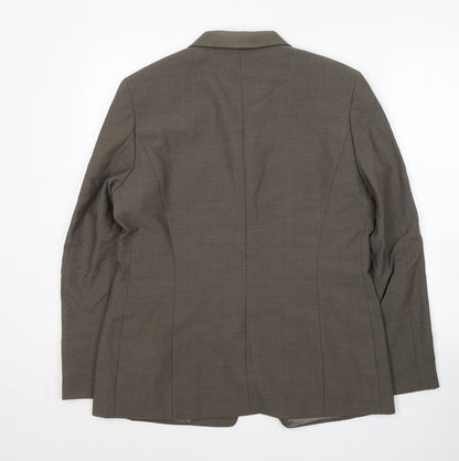 Womens UK Size 14 Marks and Spencer Regular Brown Suit Jacket