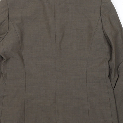 Womens UK Size 14 Marks and Spencer Regular Brown Suit Jacket
