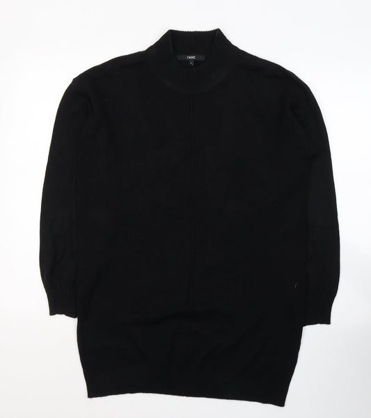 Womens UK Size S NEXT Black Pullover Jumper