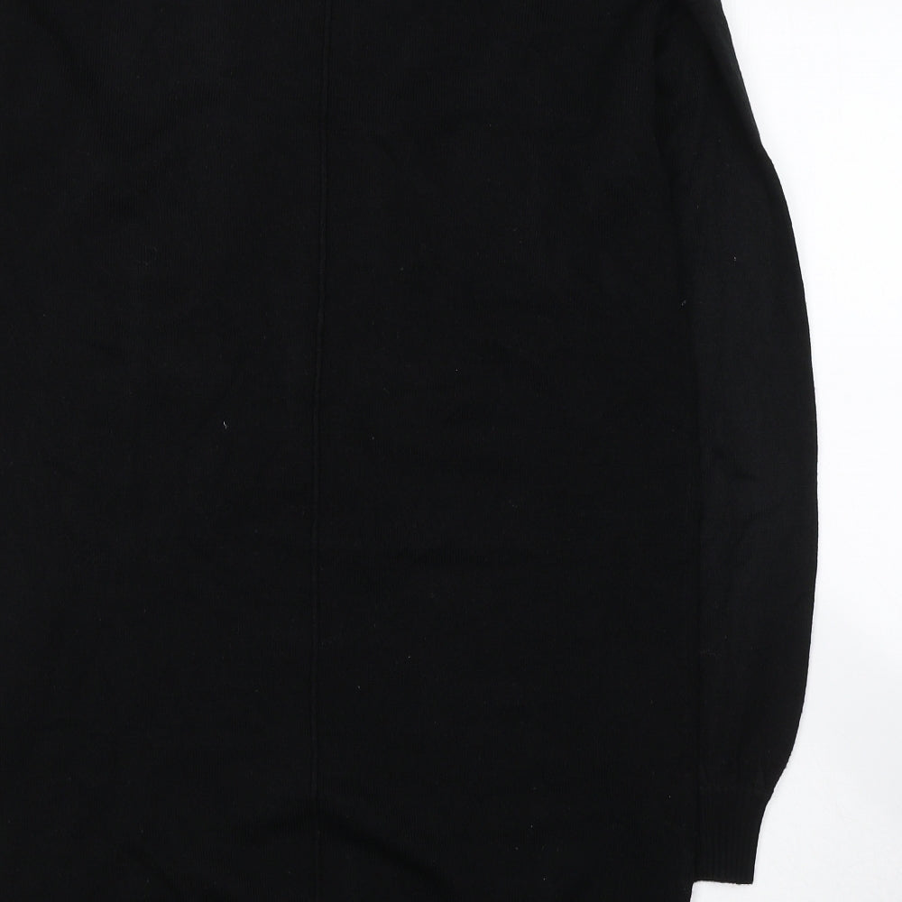 Womens UK Size S NEXT Black Pullover Jumper