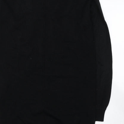Womens UK Size S NEXT Black Pullover Jumper