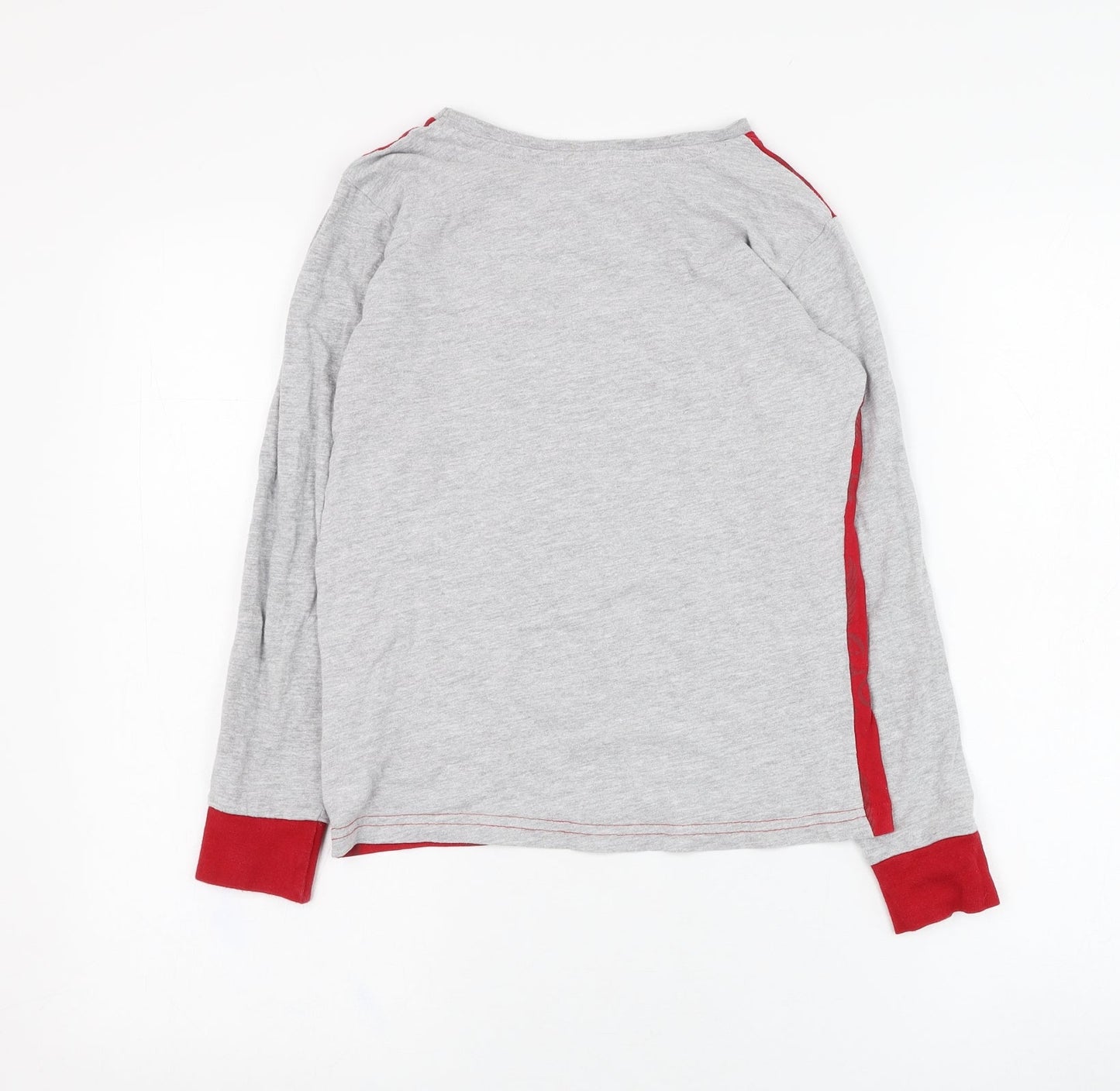Dunnes Stores Boys Red  Cotton Basic T-Shirt Size 9-10 Years Round Neck Pullover - Liverpool Football Club