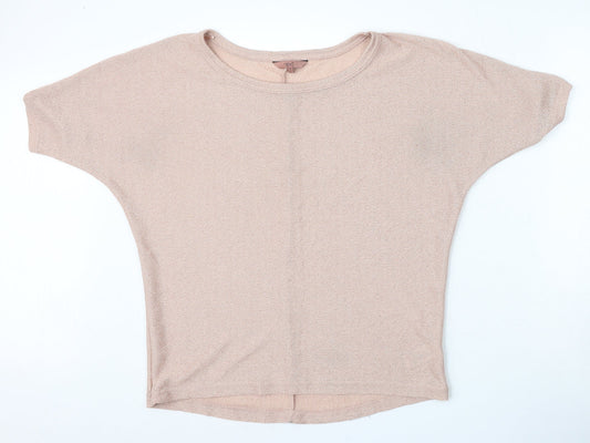 Womens UK Size 8 NEXT Pink Pullover Jumper