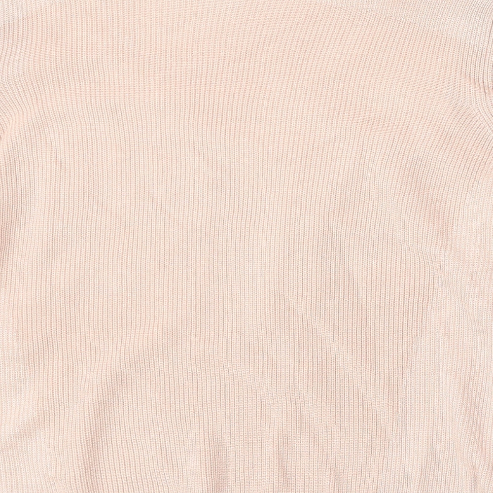 Womens UK Size 12 Marks and Spencer Pink Cardigan Jumper