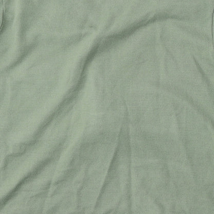 Womens UK Size 10 Preworn Green Cardigan Jumper