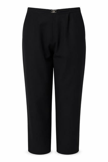 Classics Womens Black  Polyester Trousers  Size 18 L30 in Regular