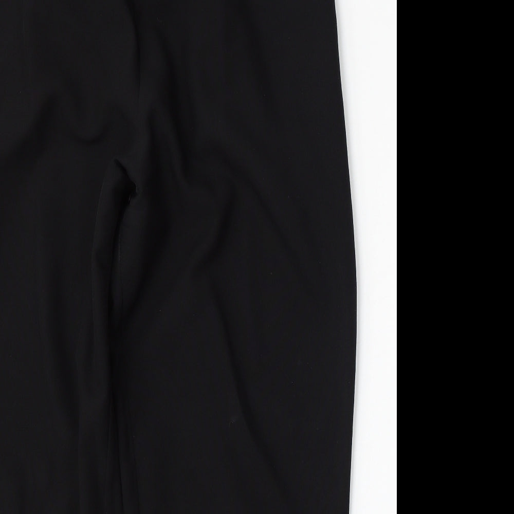 Classic Womens Black  Polyester Trousers  Size 18 L30 in Regular