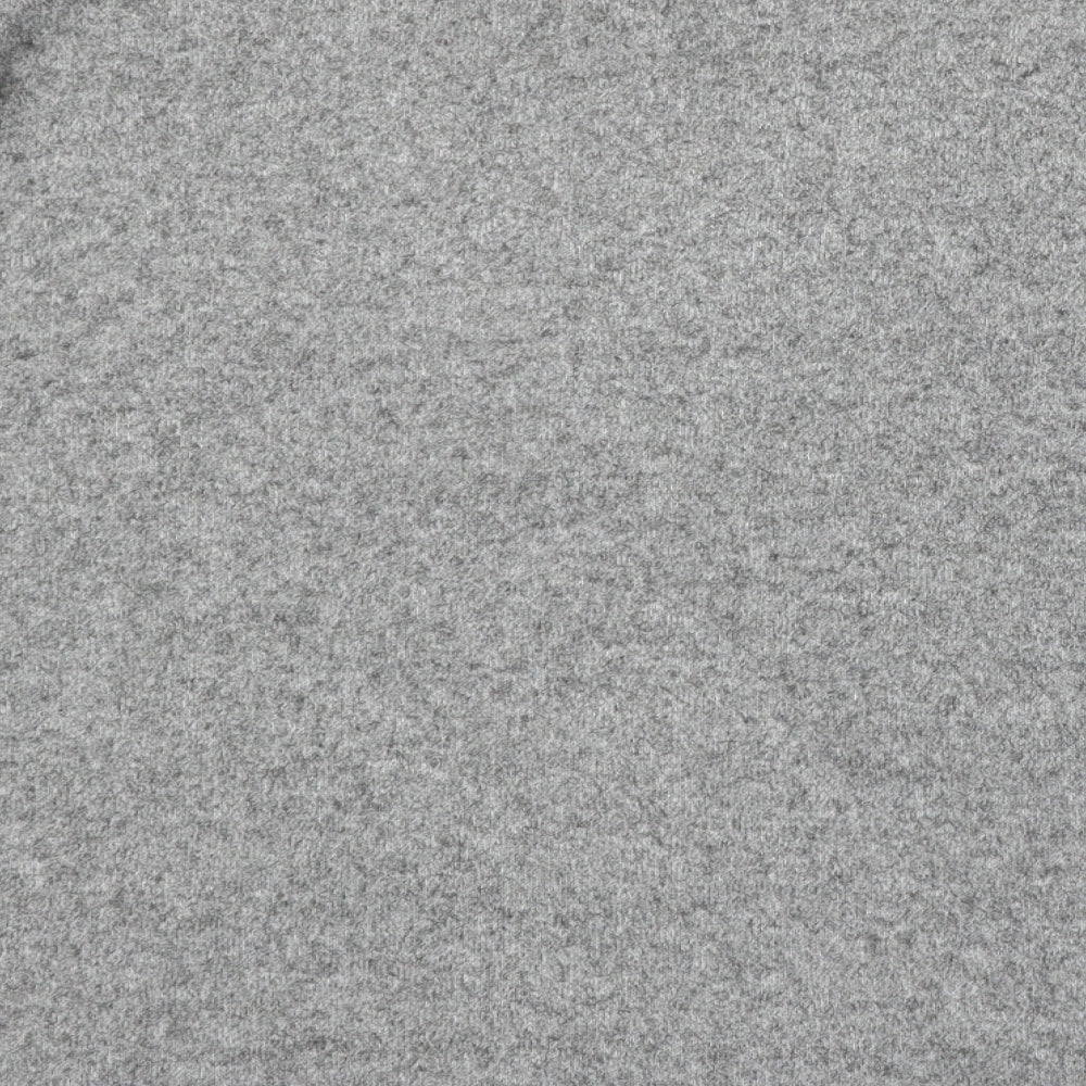 F&F Womens Grey Round Neck  Polyester Pullover Jumper Size M