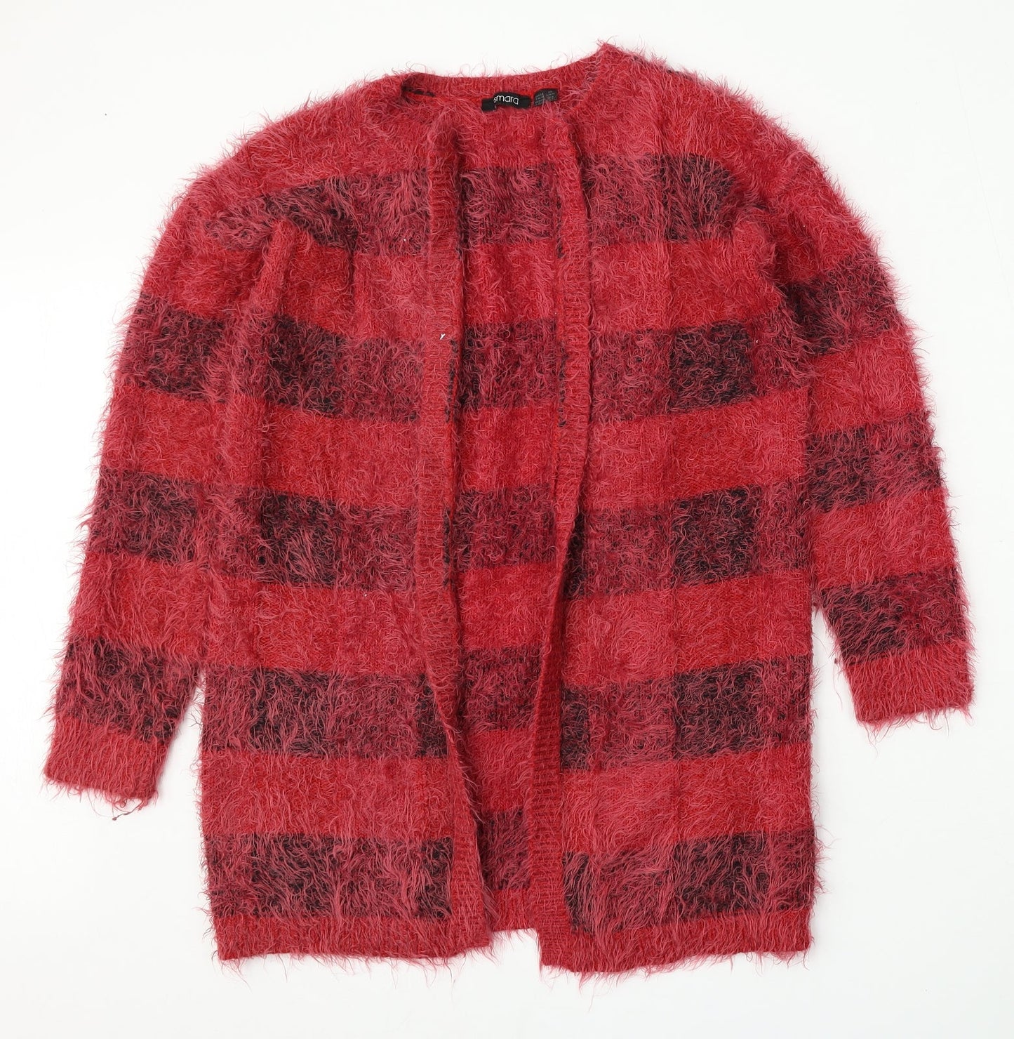 Womens UK Size S ESMARA Red Cardigan Jumper