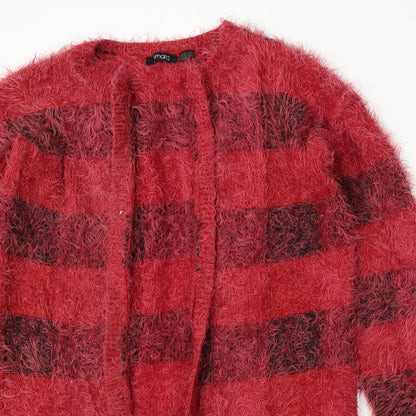 Womens UK Size S ESMARA Red Cardigan Jumper