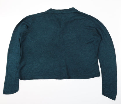 Womens UK Size 14 BM Collection Blue Pullover Jumper