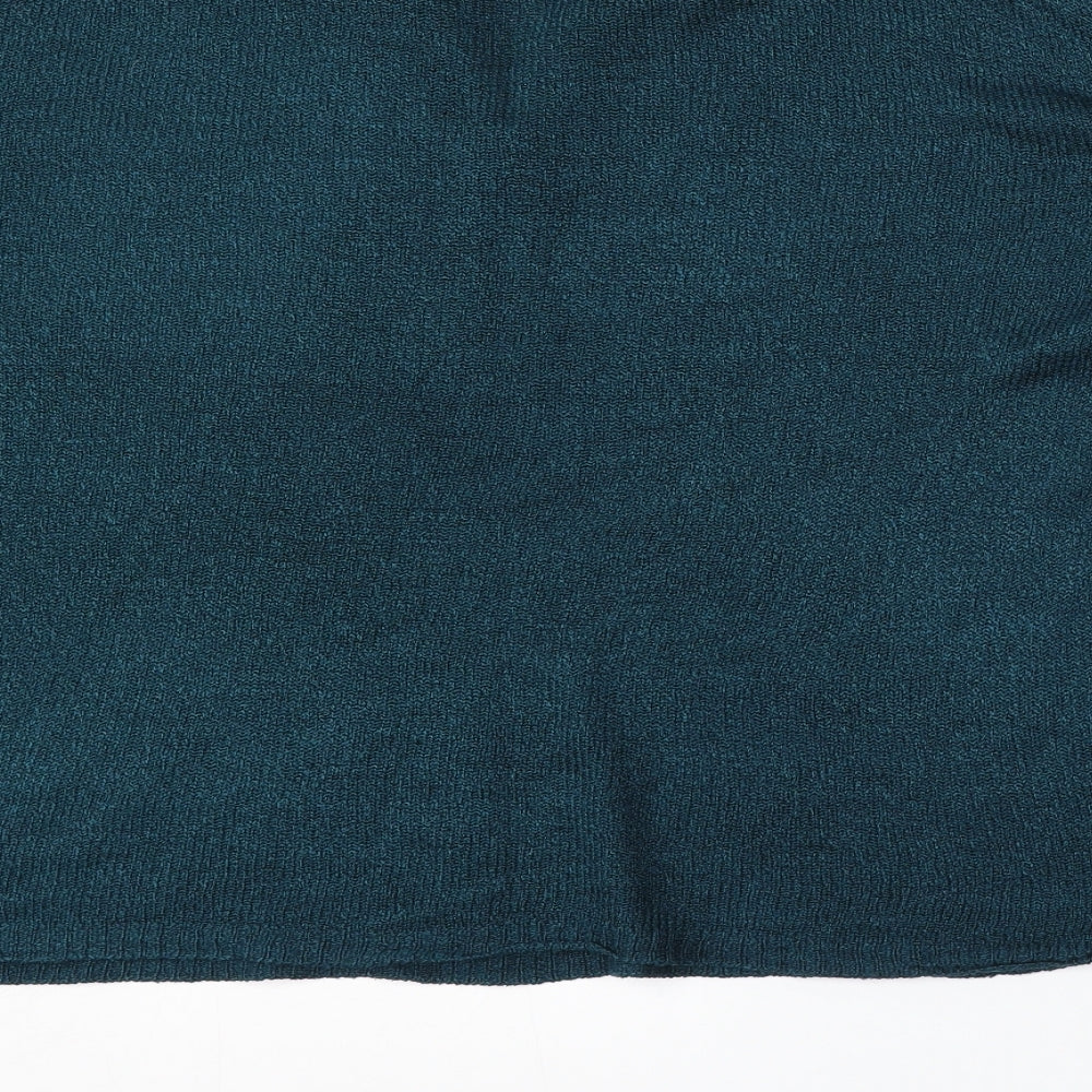 Womens UK Size 14 BM Collection Blue Pullover Jumper