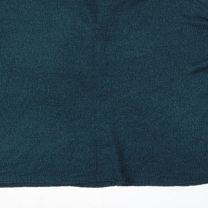 Womens UK Size 14 BM Collection Blue Pullover Jumper