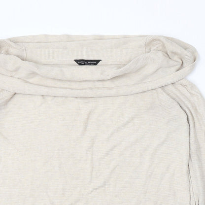 Womens UK Size 16 Dorothy Perkins Beige Pullover Jumper