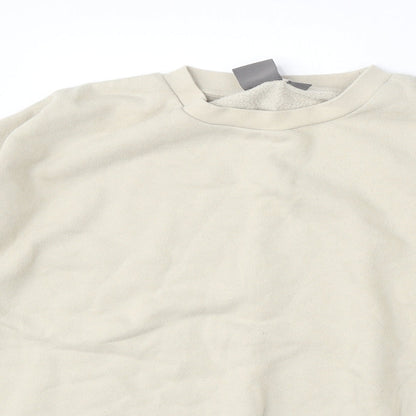 Womens UK Size S ASOS Beige Pullover Sweatshirt