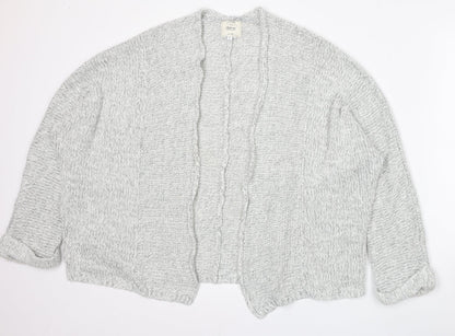 Womens UK Size M New Look Grey Cardigan Jumper