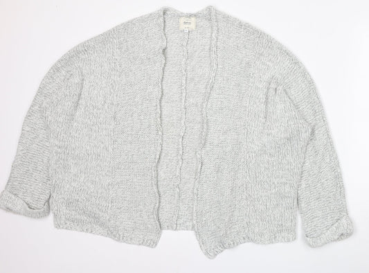 Womens UK Size M New Look Grey Cardigan Jumper