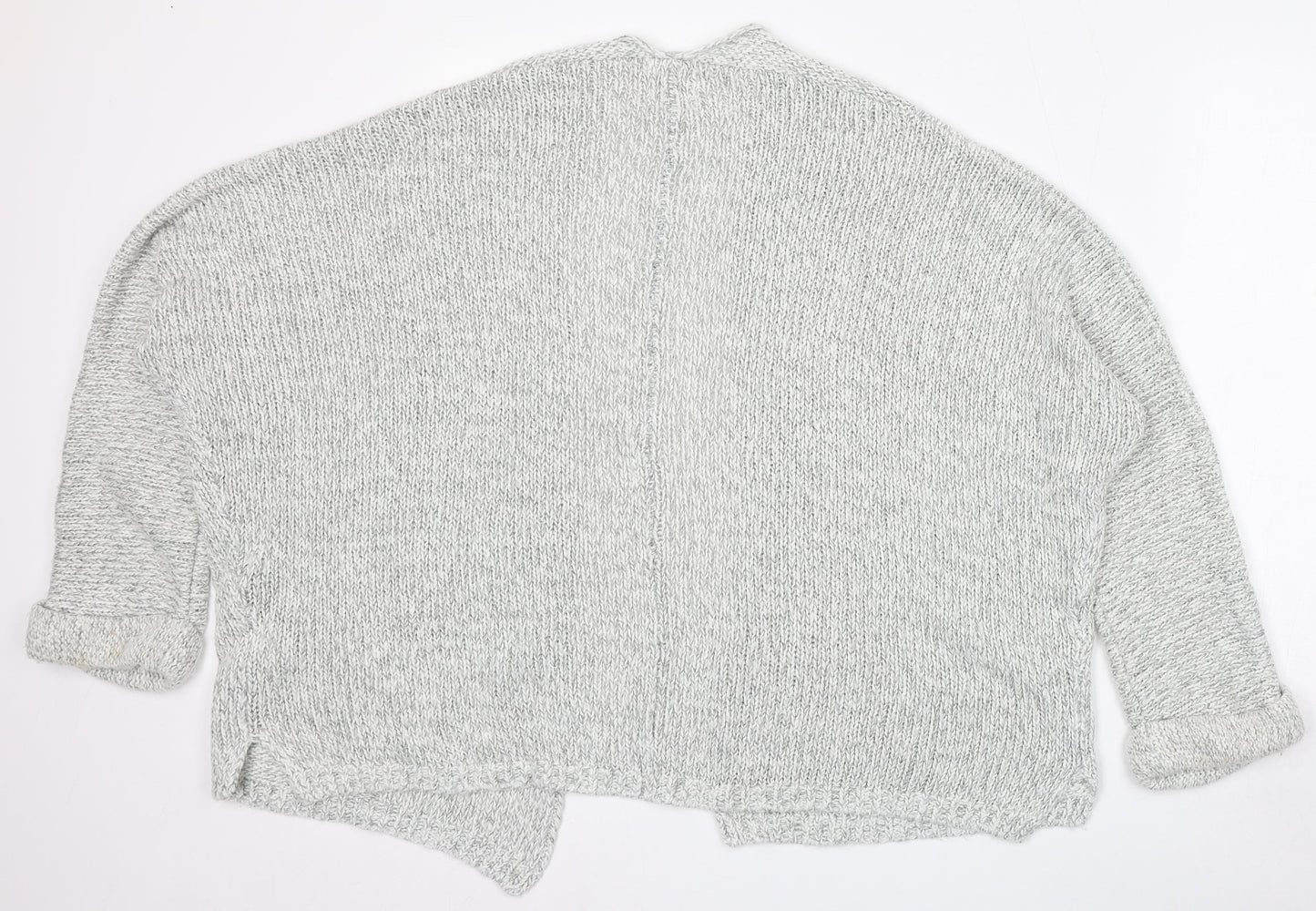 Womens UK Size M New Look Grey Cardigan Jumper