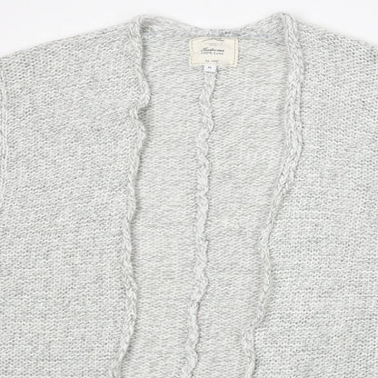 Womens UK Size M New Look Grey Cardigan Jumper