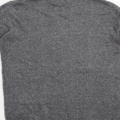 Atmosphere Womens Silver Crew Neck  Viscose Pullover Jumper Size 8