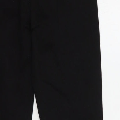 Denim Co. Womens Black  Cotton Skinny Jeans Size 12 L28 in Regular Button