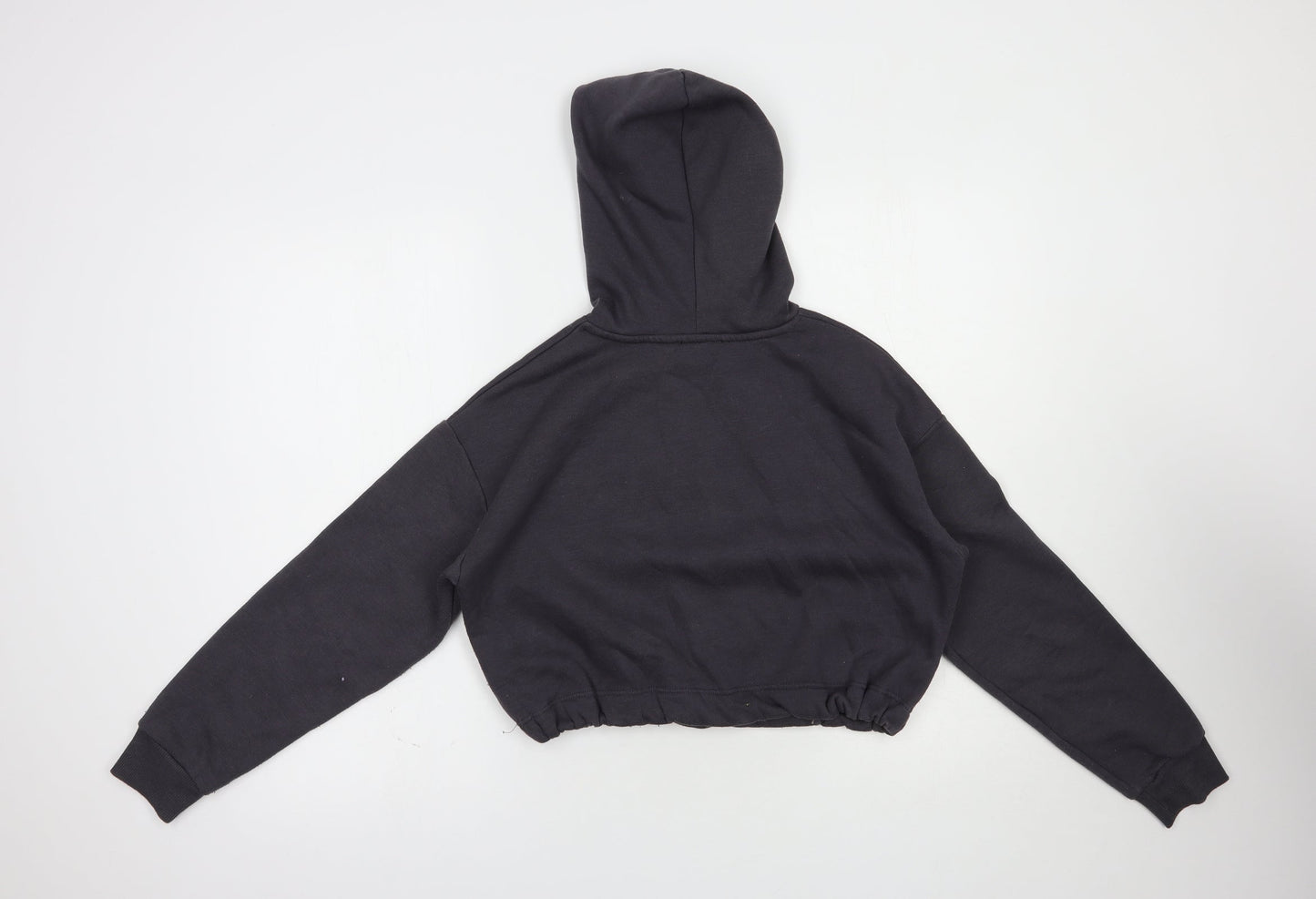 New Look Girls Grey  Polyacrylate Fibre Pullover Hoodie Size 12-13 Years  Pullover - Colorado