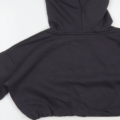 New Look Girls Grey  Polyacrylate Fibre Pullover Hoodie Size 12-13 Years  Pullover - Colorado
