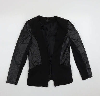 Womens UK Size 6 H&M Black Jacket
