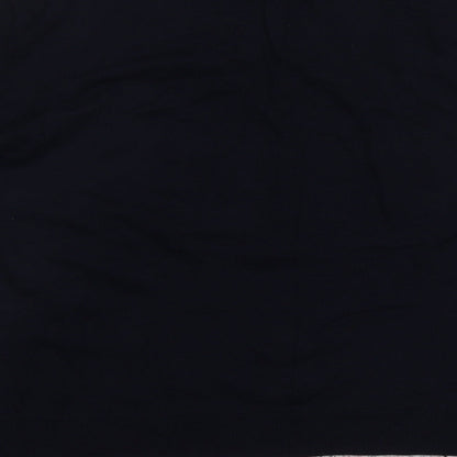 George Womens Black Round Neck Floral Viscose Pullover Jumper Size 14