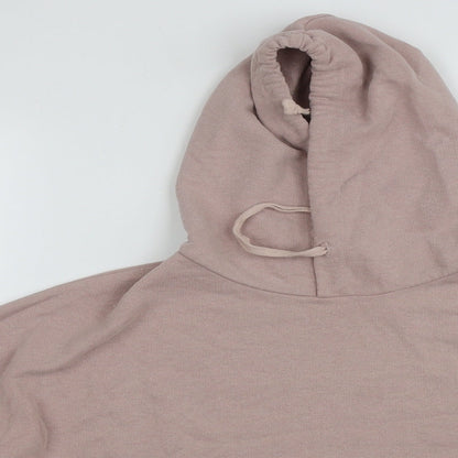 Womens UK Size XS Pull and Bear Pink Pullover Hoodie