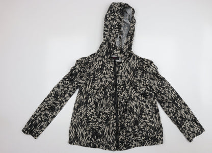 Womens UK Size 12 New Look Multicoloured Rain Coat
